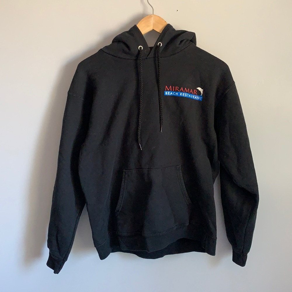 Black Half Moon Bay Restaurant Hoodie